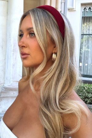 Libbi Headband Burgundy