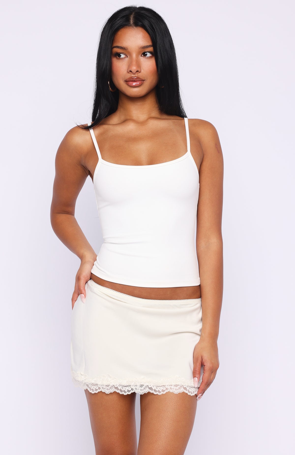 Love For A Lifetime Mini Skirt Cream - Image 3