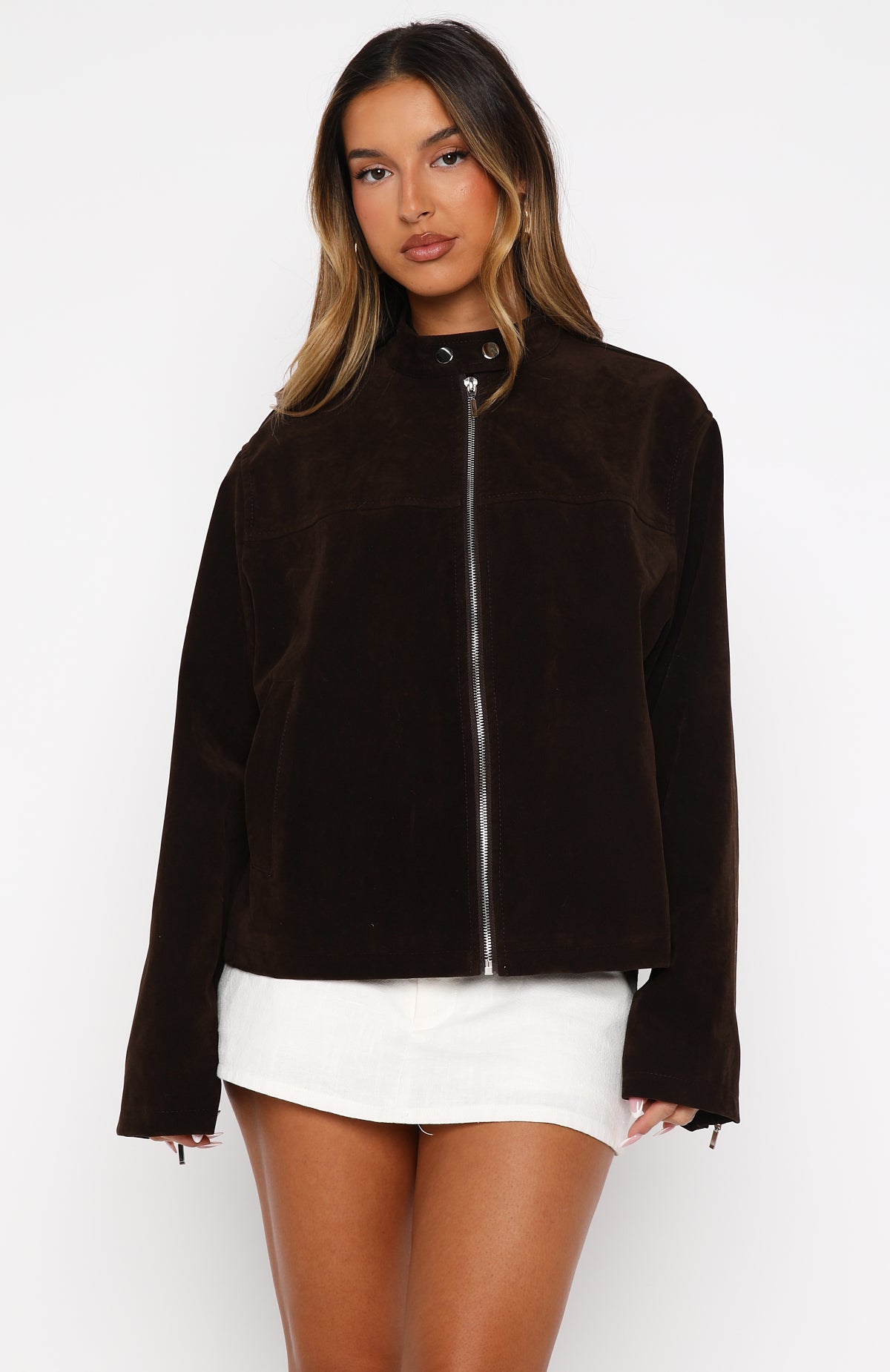 Love Is Blind Jacket Chocolate - Image 3