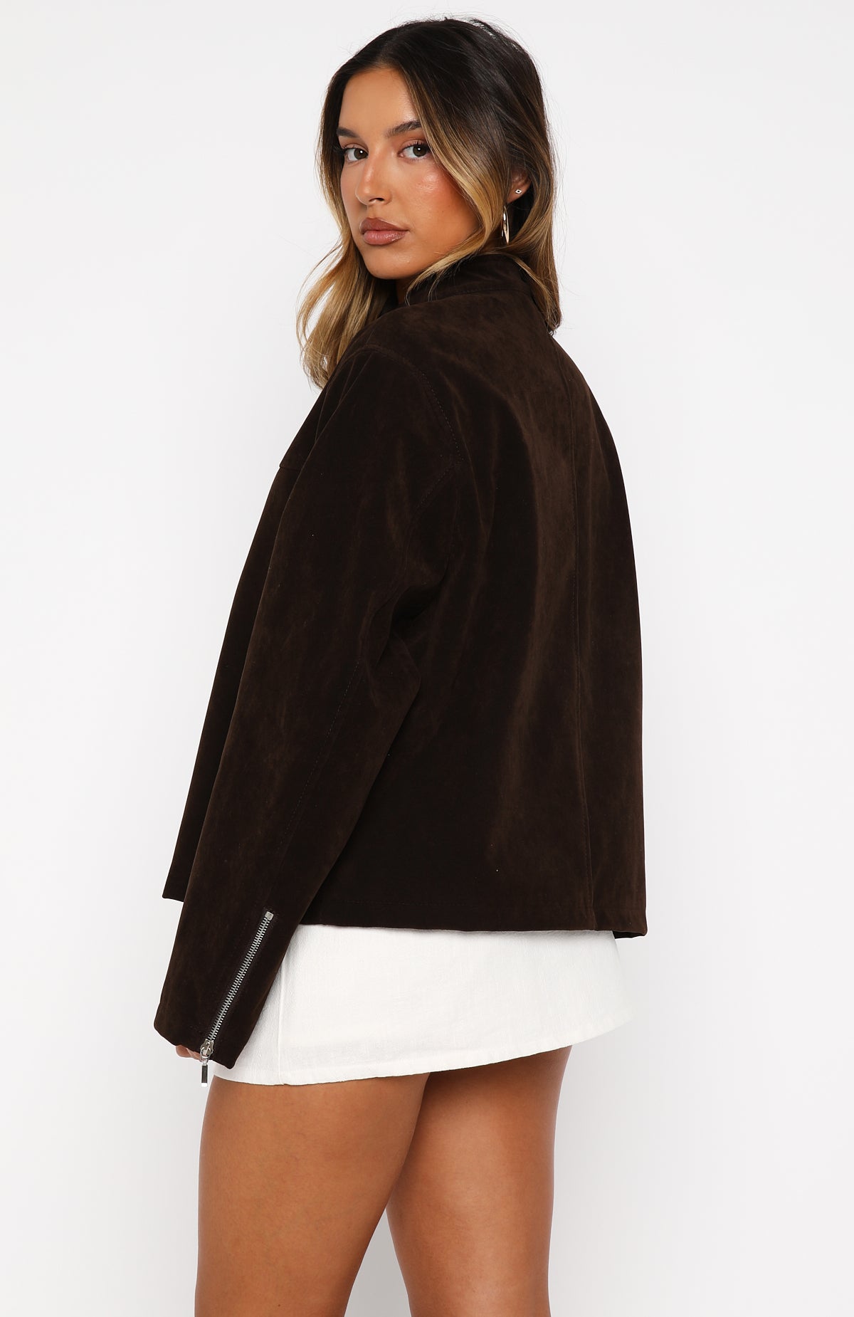 Love Is Blind Jacket Chocolate - Image 5