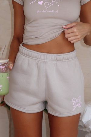 Love You Forever Lounge Shorts Moon