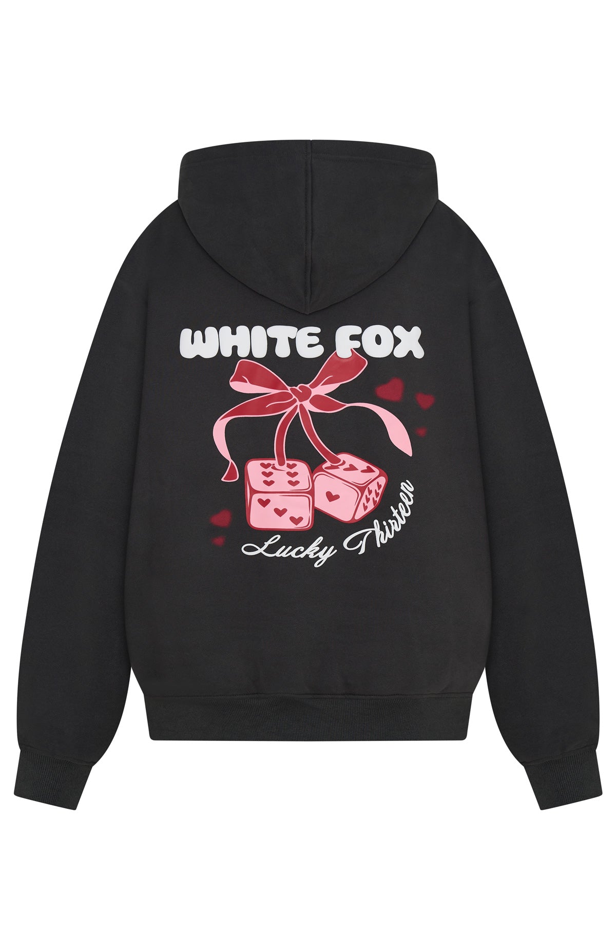 Lucky Thirteen Cheyenne Oversized Hoodie Charcoal - Image 5