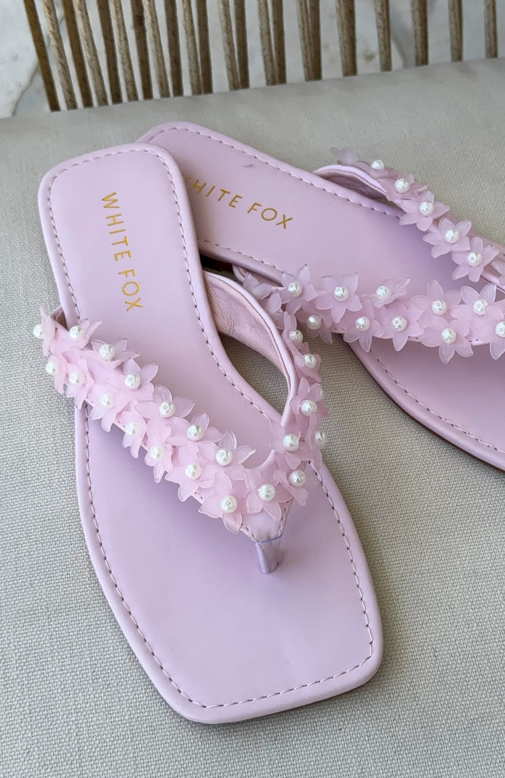 Lyle Thong Sandals Baby Pink - Image 5