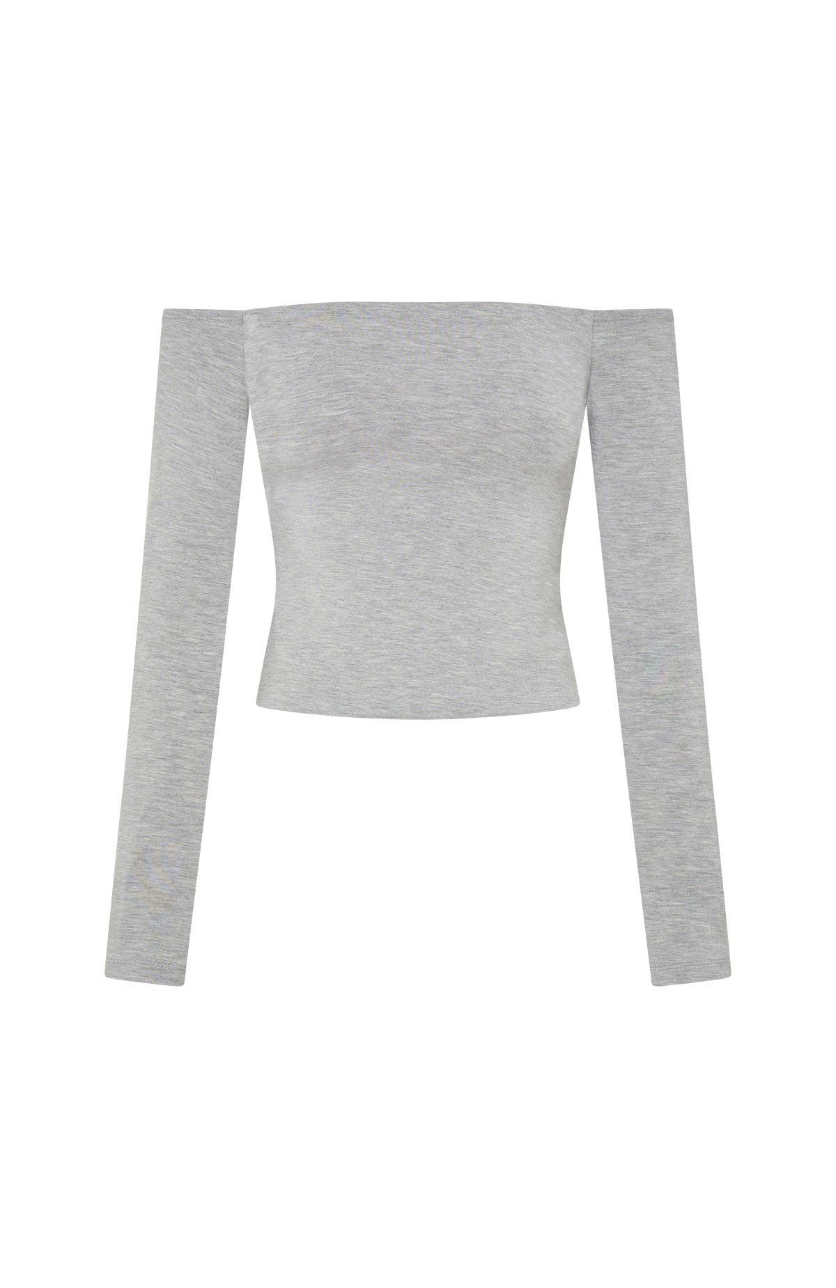 Mad For You Long Sleeve Top Grey Marle - Image 7