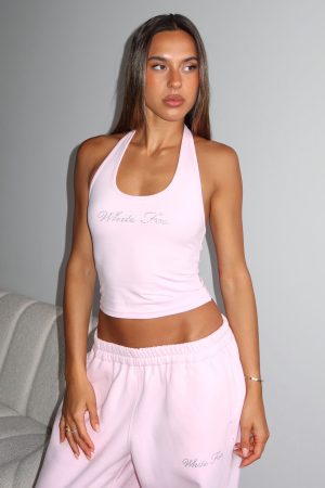 Make It Or Break It Halter Top Pink