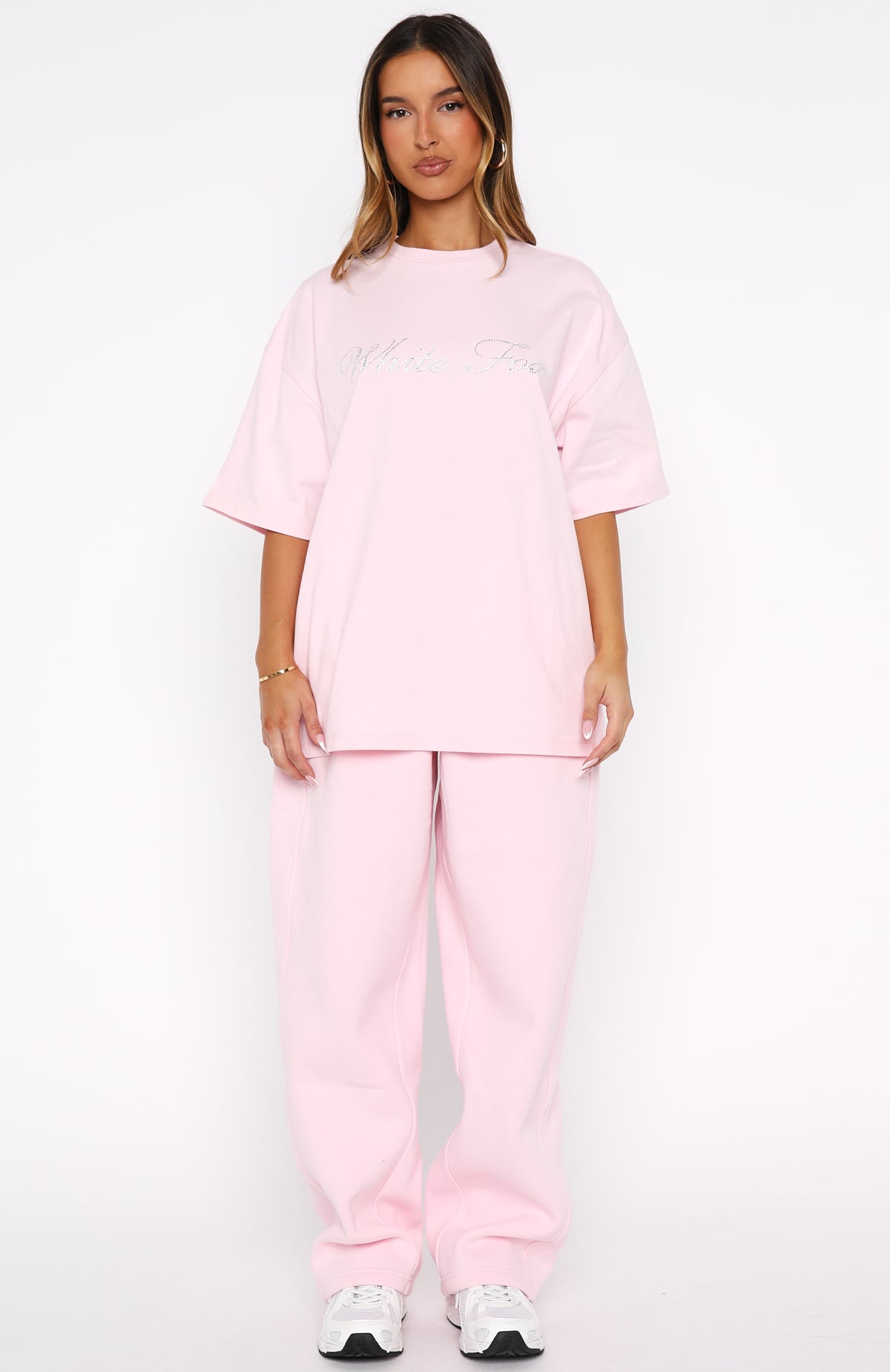 Make It Or Break It Oversized Tee Pink - Image 5