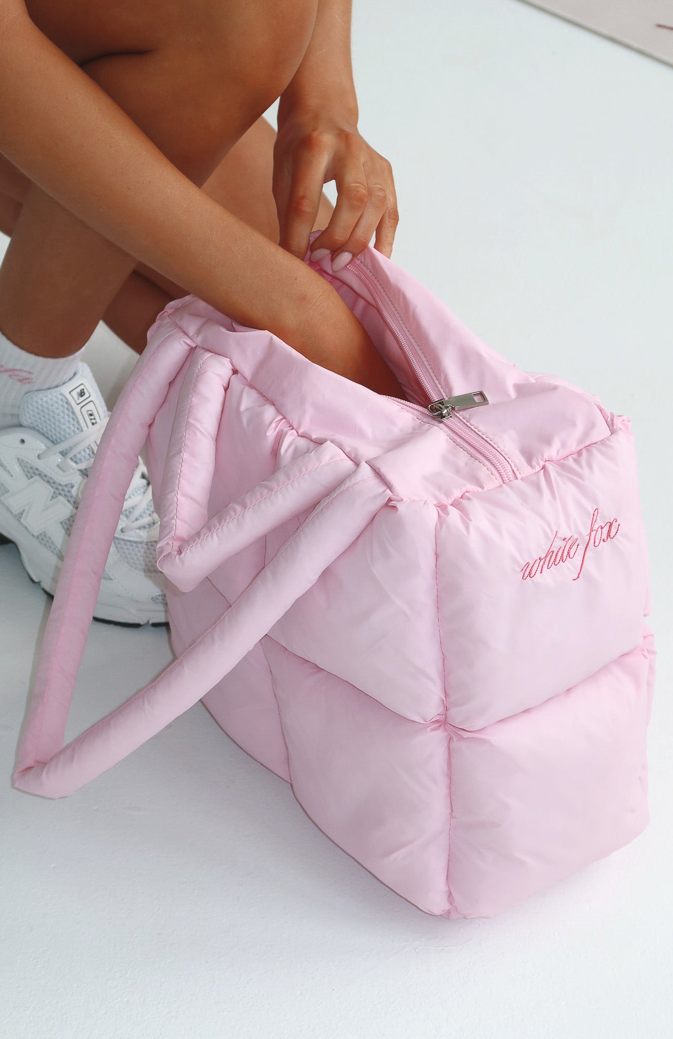 Malik Puffer Shoulder Bag Marshmallow - Image 6