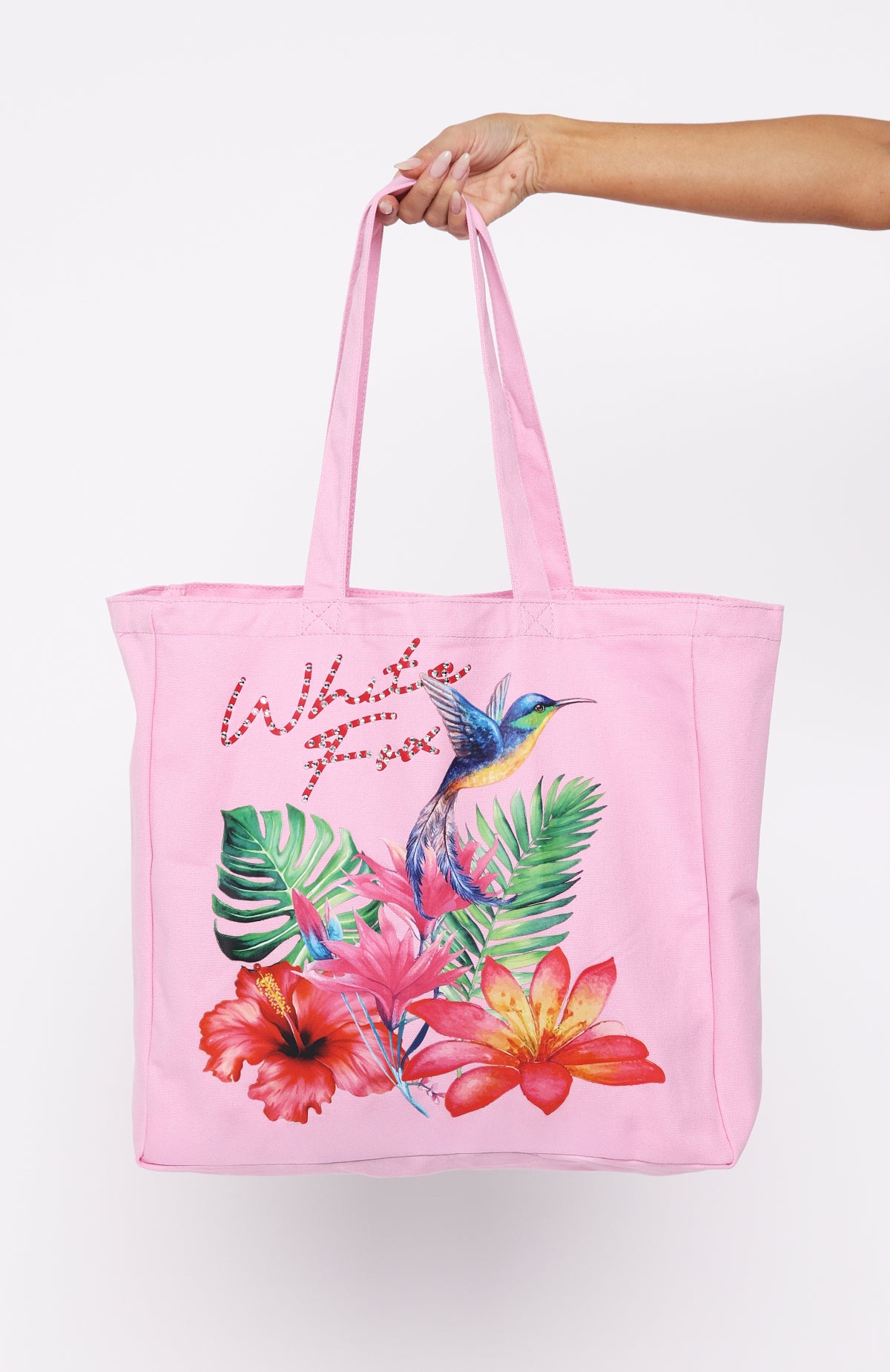 Morning Calm Tote Bag Pink - Image 3