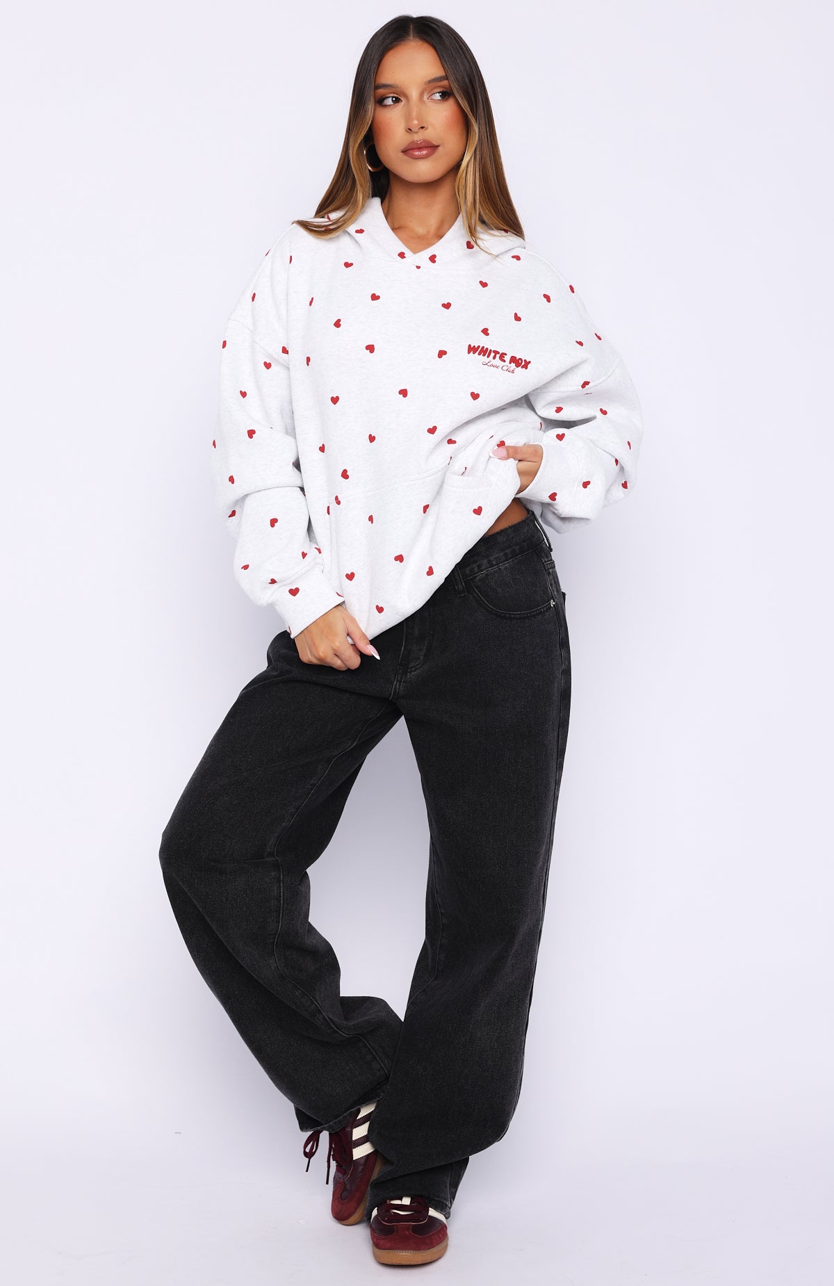 My One And Only Oversized Hoodie Grey Marle - Image 6