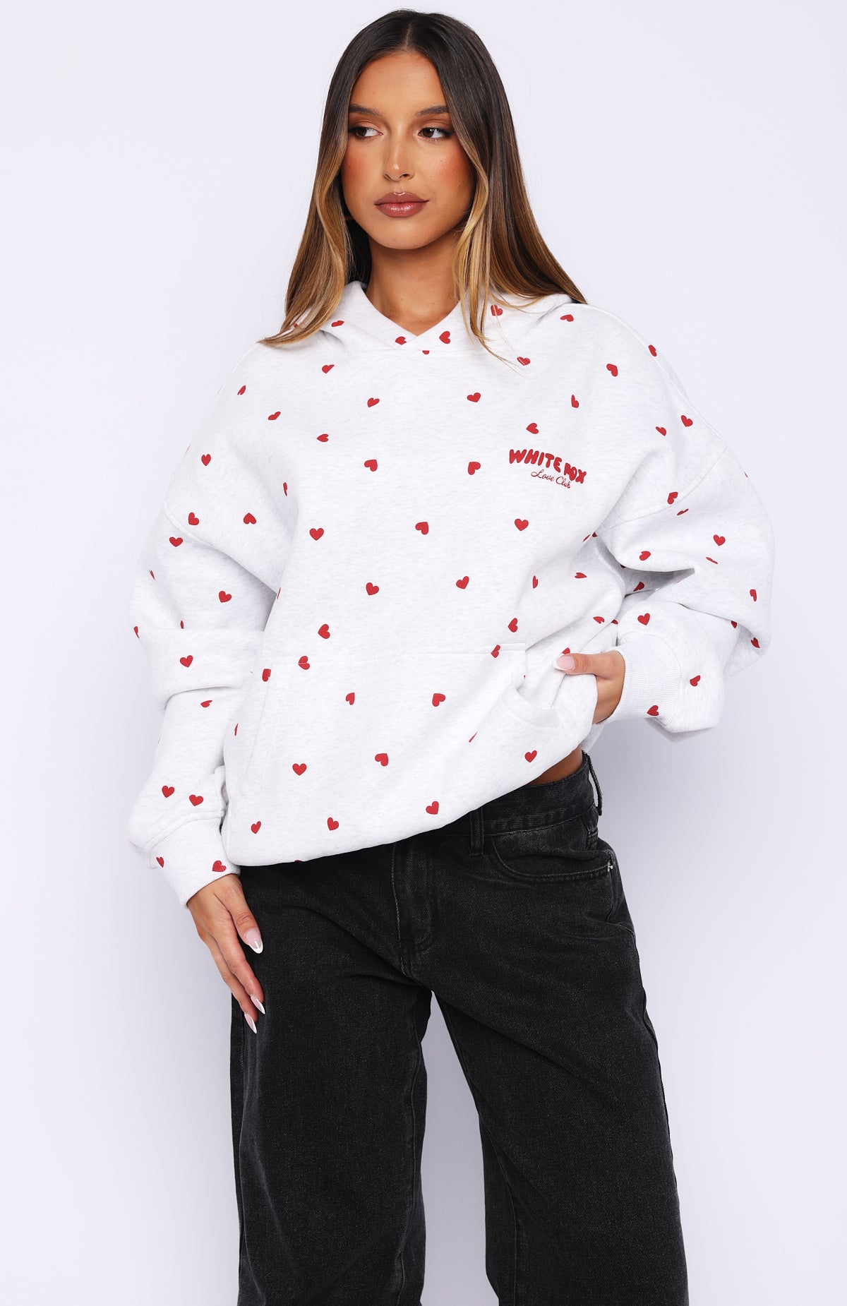 My One And Only Oversized Hoodie Grey Marle - Image 3