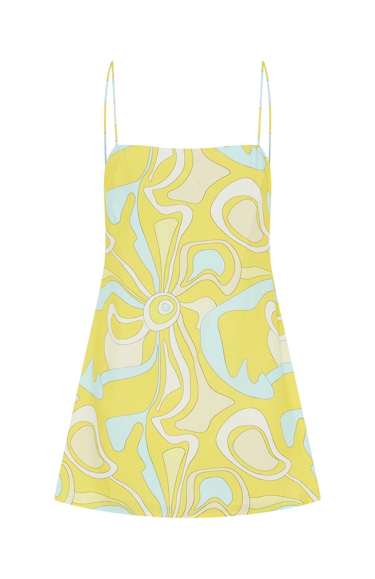 Never Lost Cami Shift Mini Dress Lemontini Fizz - Image 7