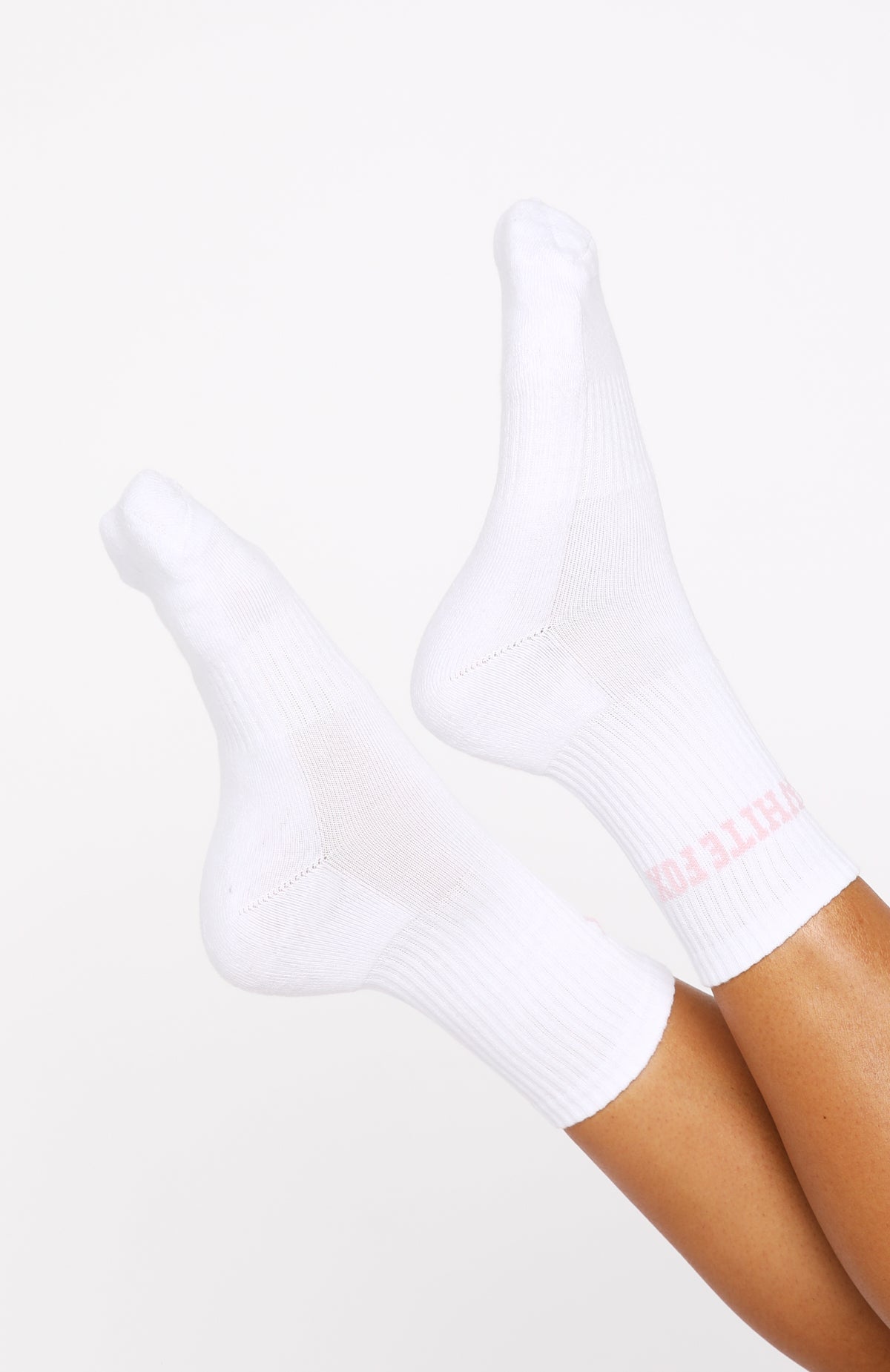 No Convincing Socks 2 Pack White/Honey/Ballet Pink - Image 3