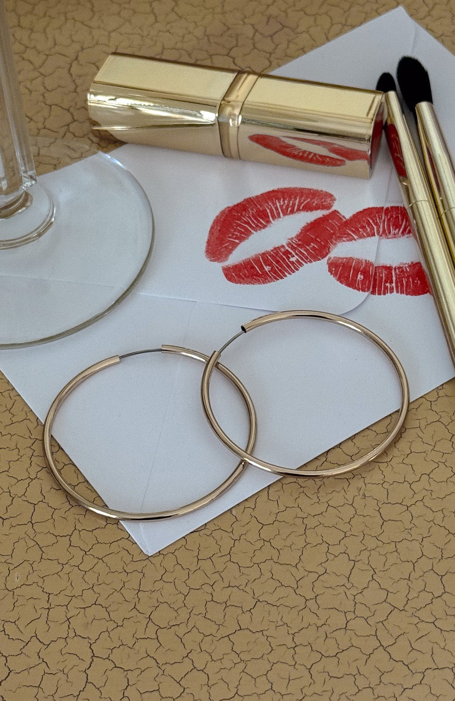 Nova Earrings Gold - Image 4