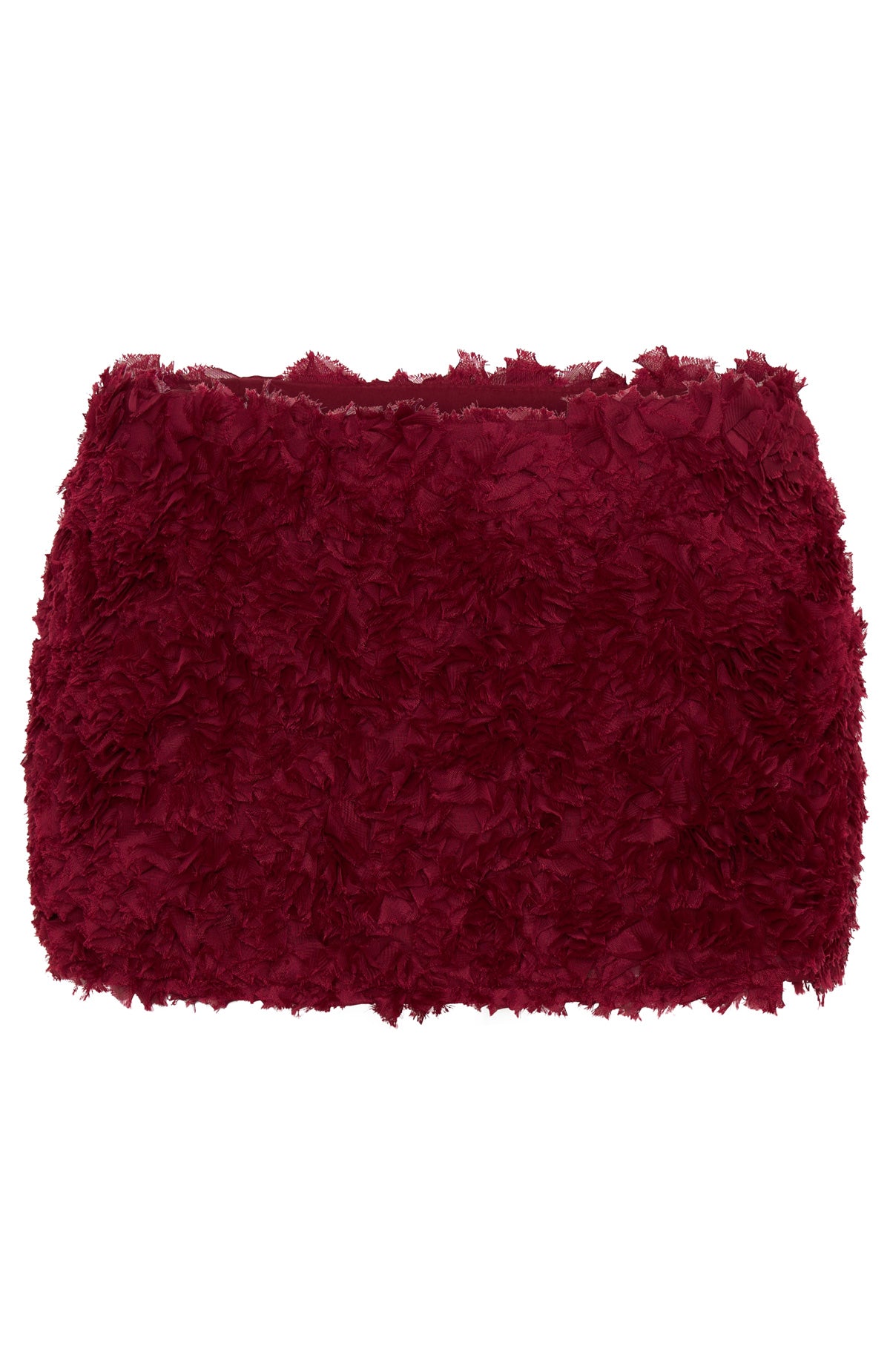 On My Wishlist Mini Skirt Wine - Image 7