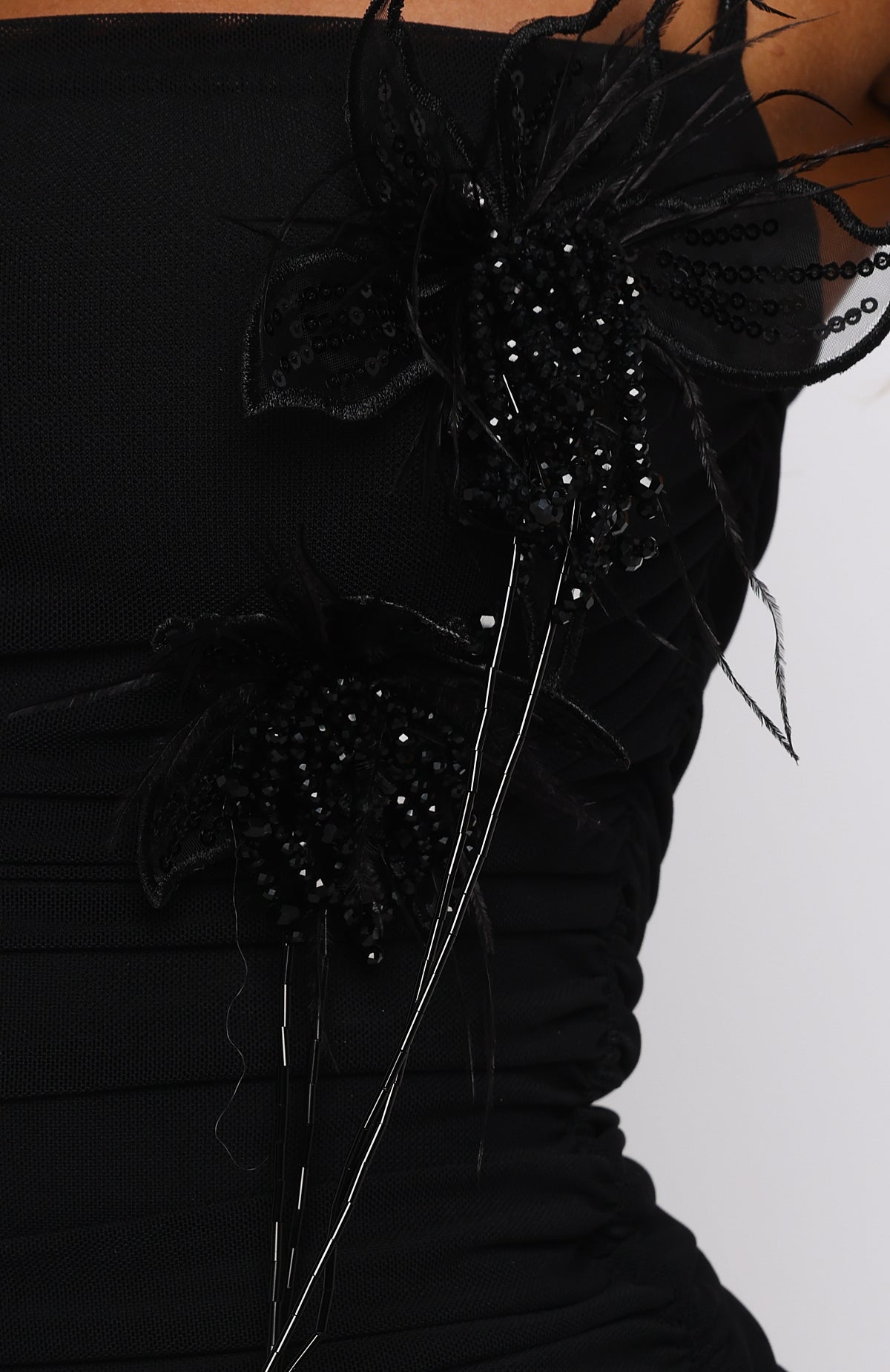 Over Drive Mini Dress Black - Image 6