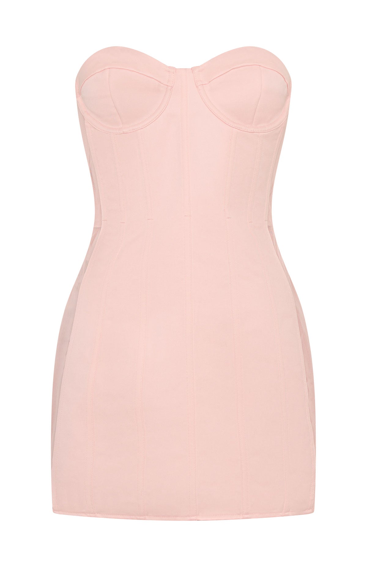 Park Avenue Princess Mini Dress Baby Pink - Image 7