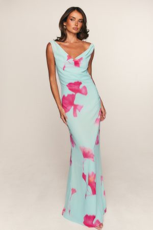 Twilight Toast Maxi Dress Amalfi Muse