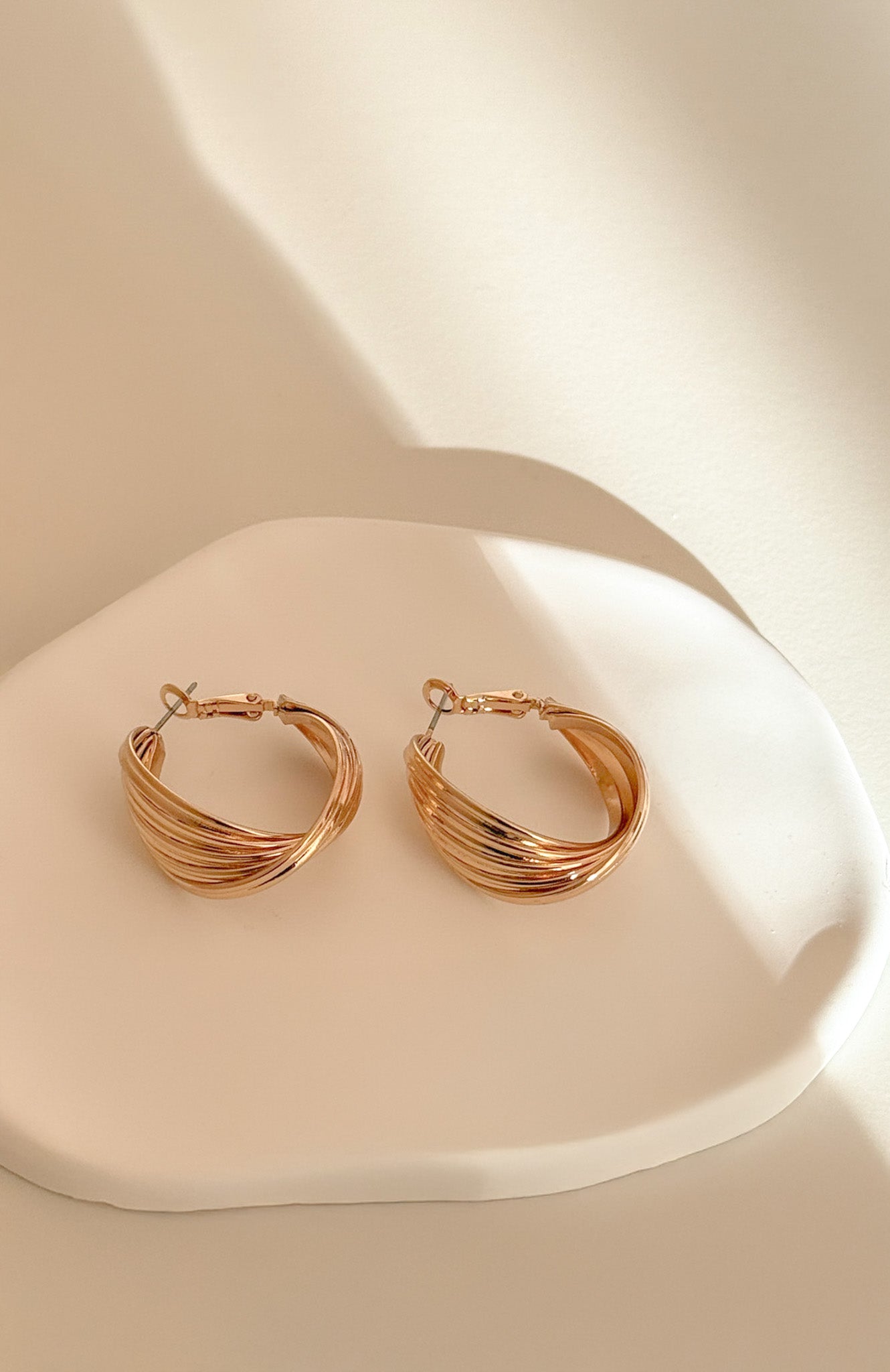 Purnima Earrings Gold - Image 2