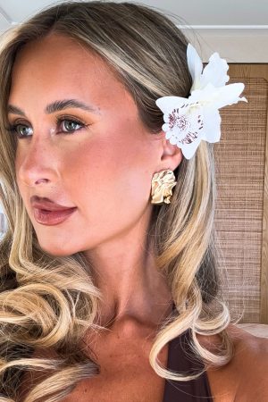 Wisteria Earrings Gold