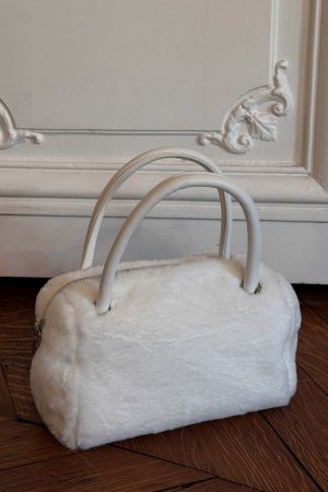Reese Top Handle Bag White