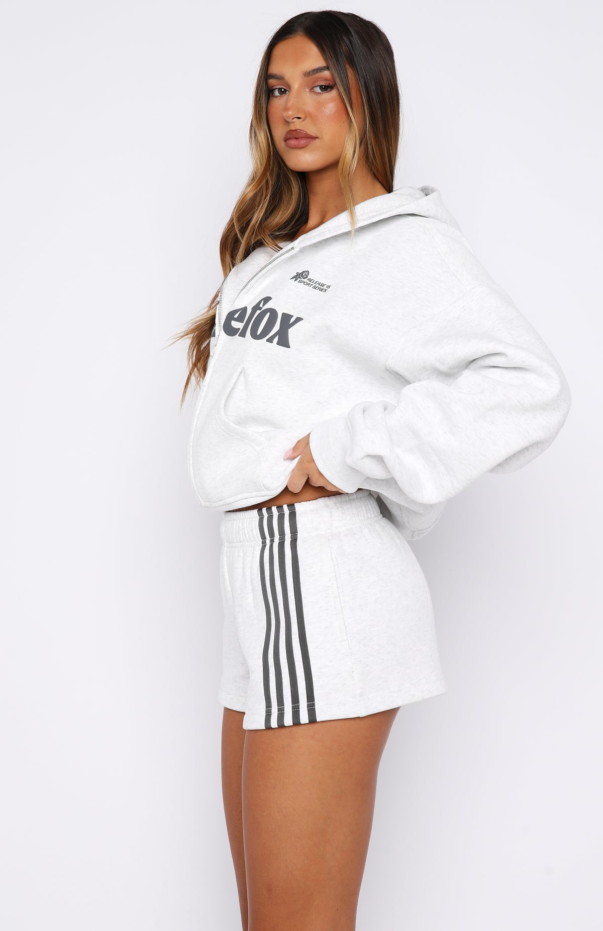 Release 15 Asalia Lounge Shorts Grey Marle - Image 5