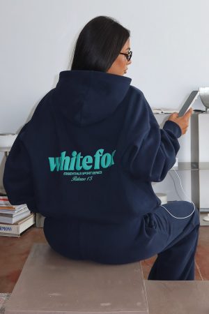Release 15 Kiana Oversized Hoodie Navy