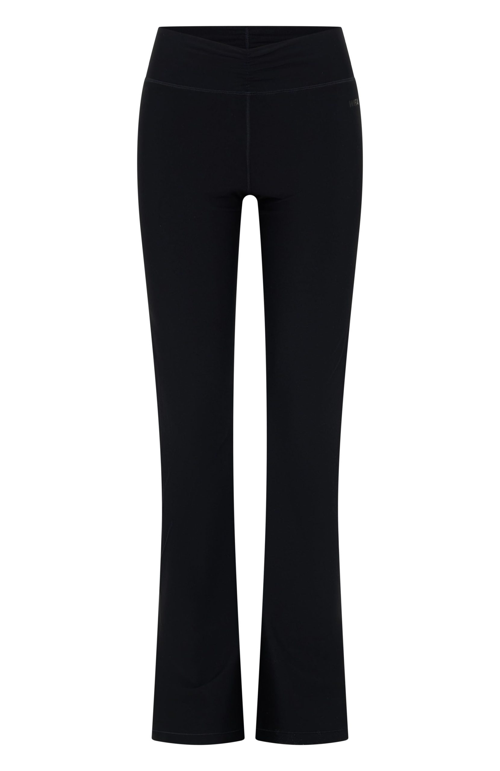 Revival High Waisted Flare Leggings Black - Image 5
