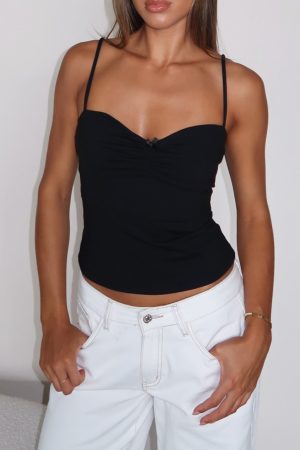 Riding The Wave Top Black