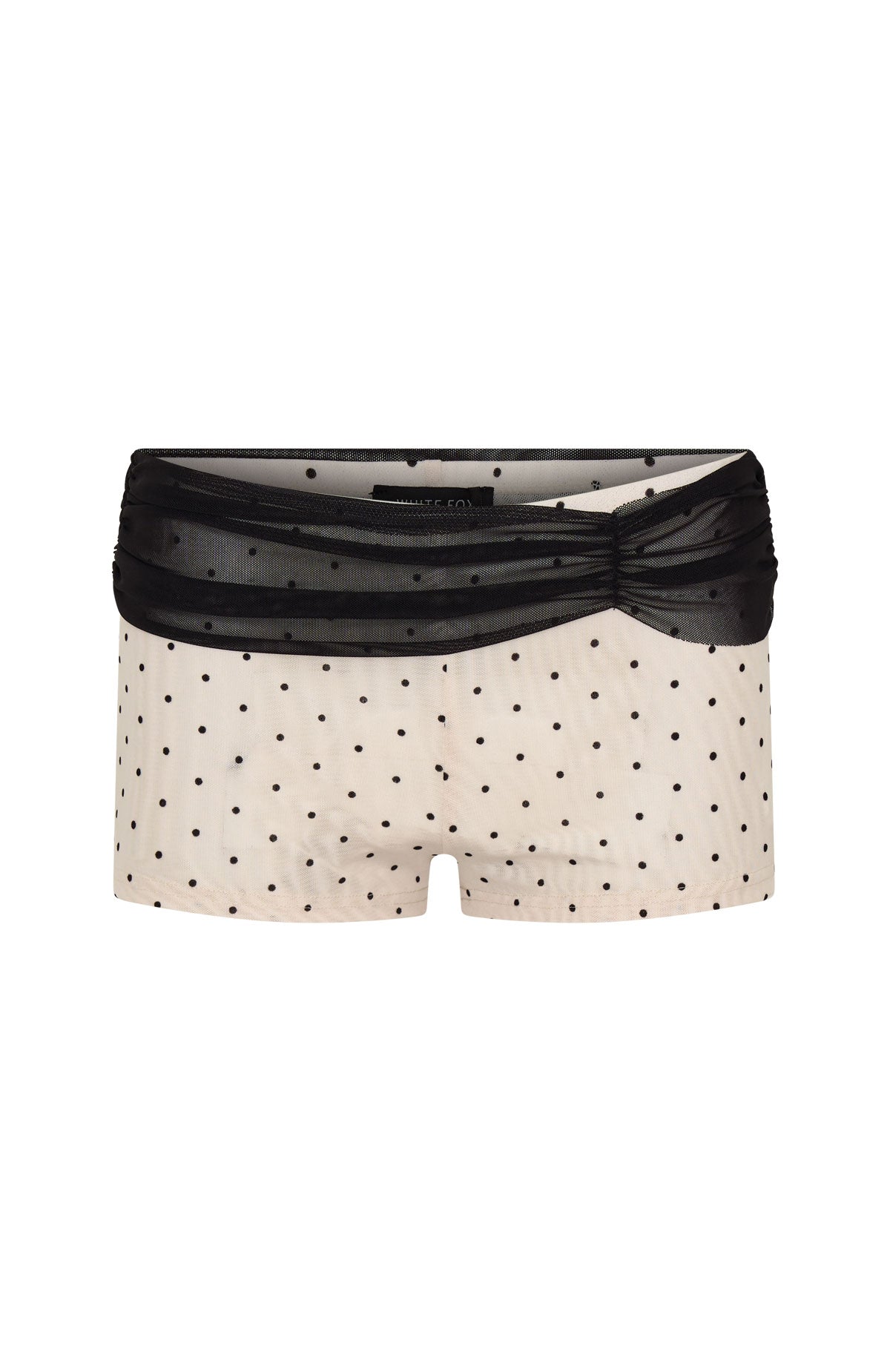 Roam Free Shorts Cream/Black Polka Dot - Image 6