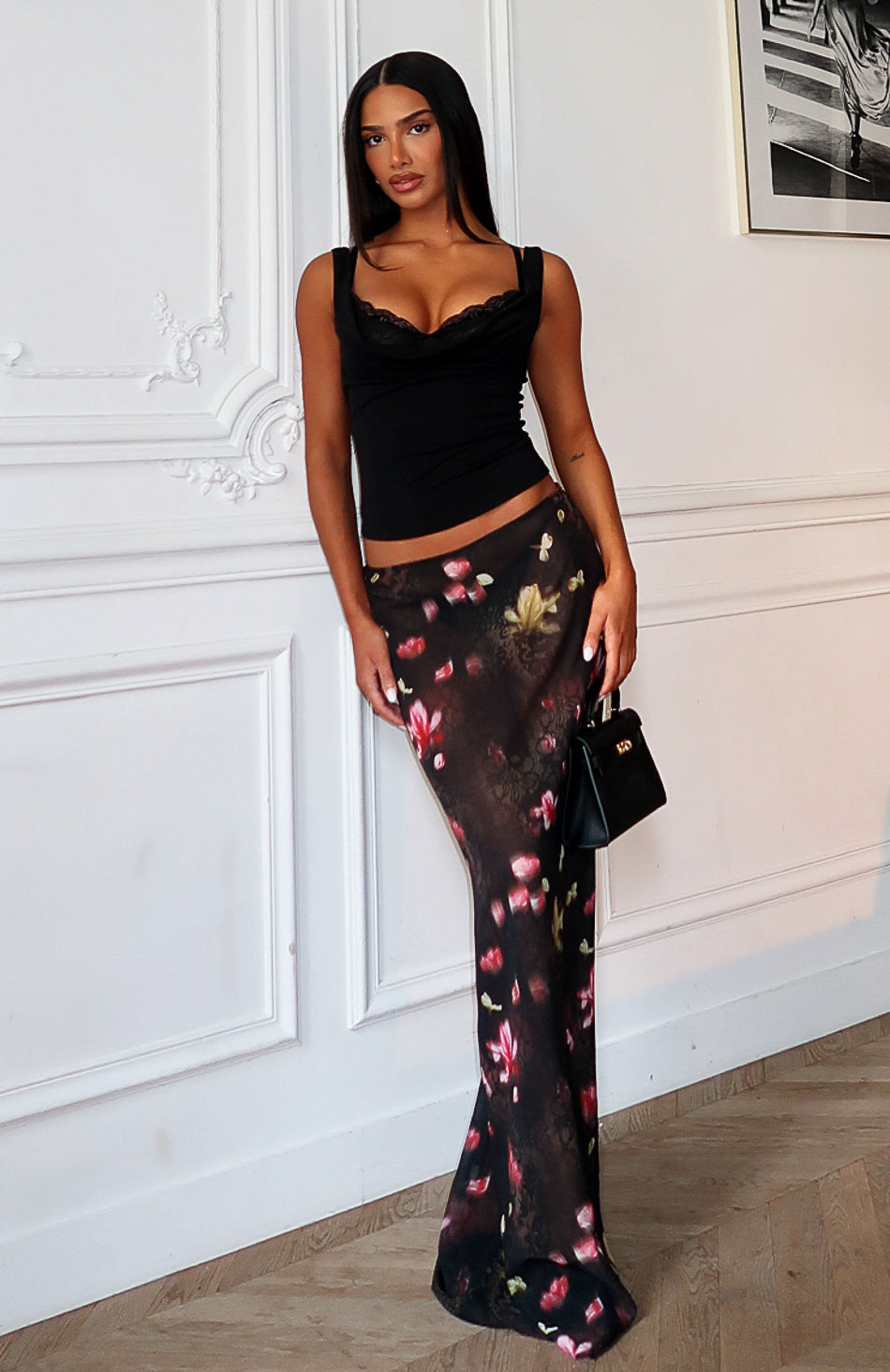 Sunday Strolls Maxi Skirt Lace And Bloom - Image 5