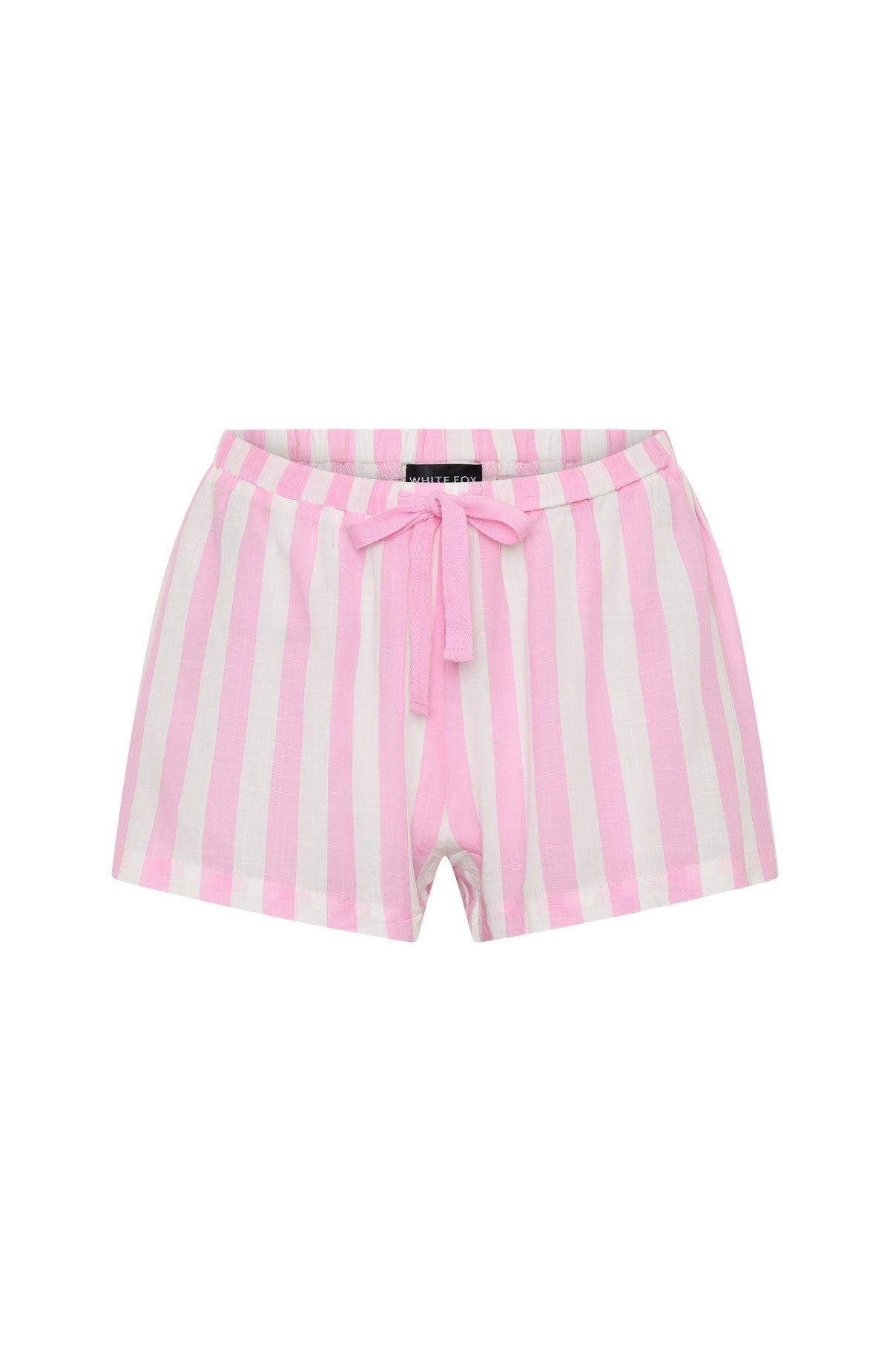 Silly Season Pyjama Shorts Pink/White Stripe - Image 6