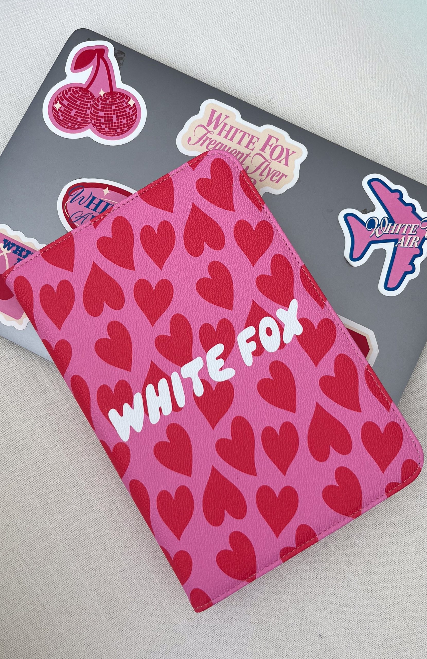 Speckles A5 Notebook Pink Hearts - Image 3