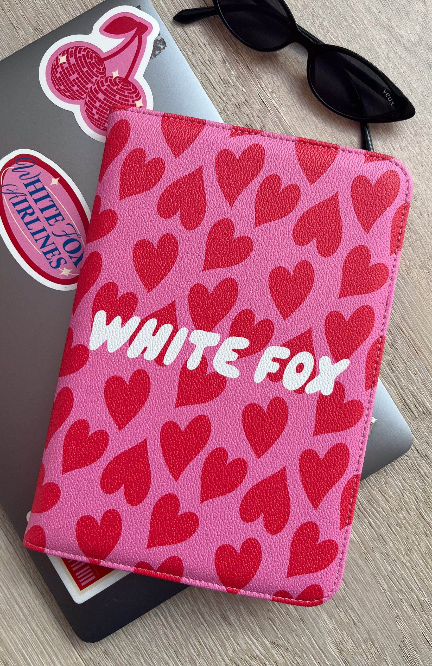 Speckles A5 Notebook Pink Hearts