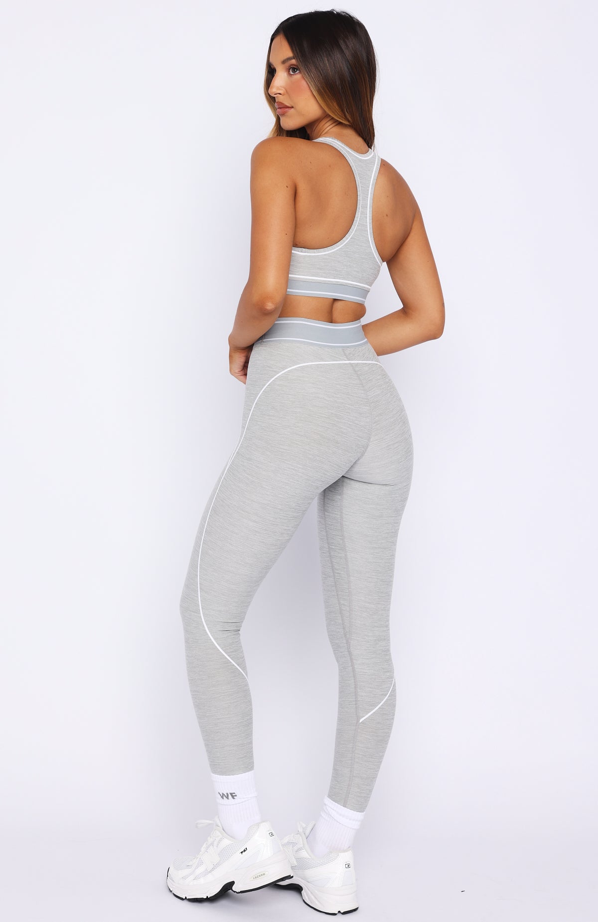 Challenge Leggings Grey Marle - Image 4