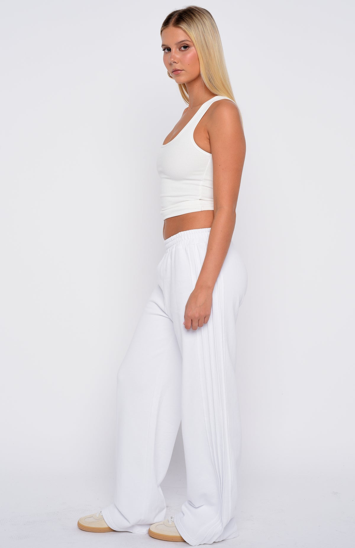 Stuck In The City Track Pants White - Image 3