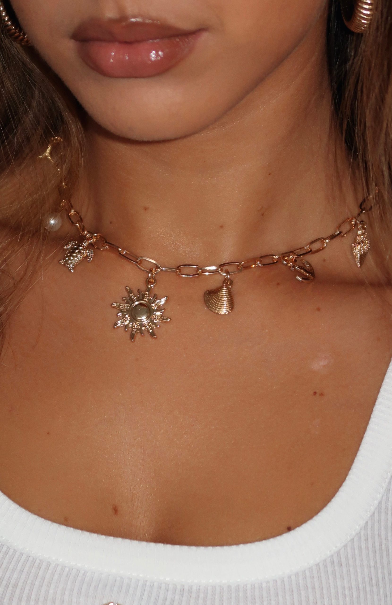 Mayer Necklace 3 Piece Set Gold - Image 3