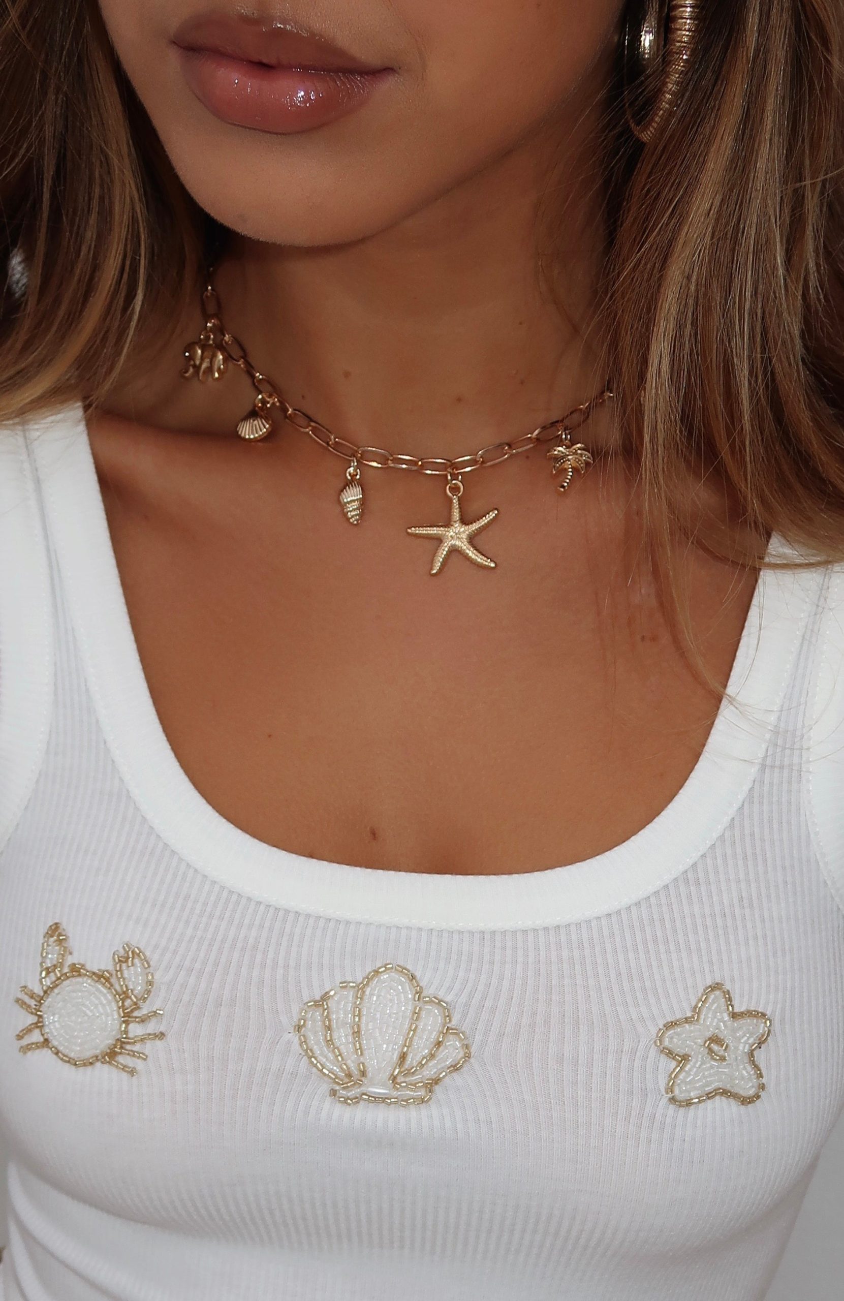 Mayer Necklace 3 Piece Set Gold - Image 2