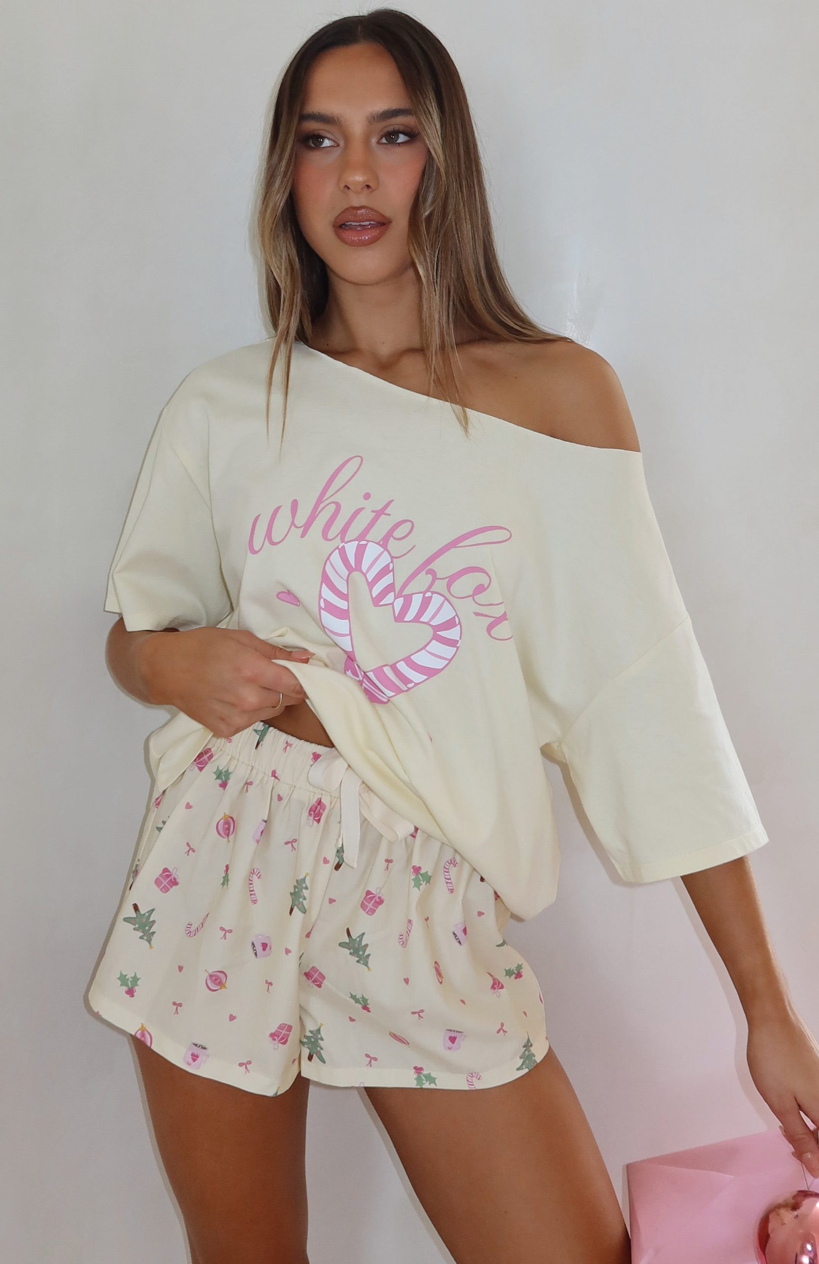 Sweetheart Pyjama Short Festive Flicker - Image 7