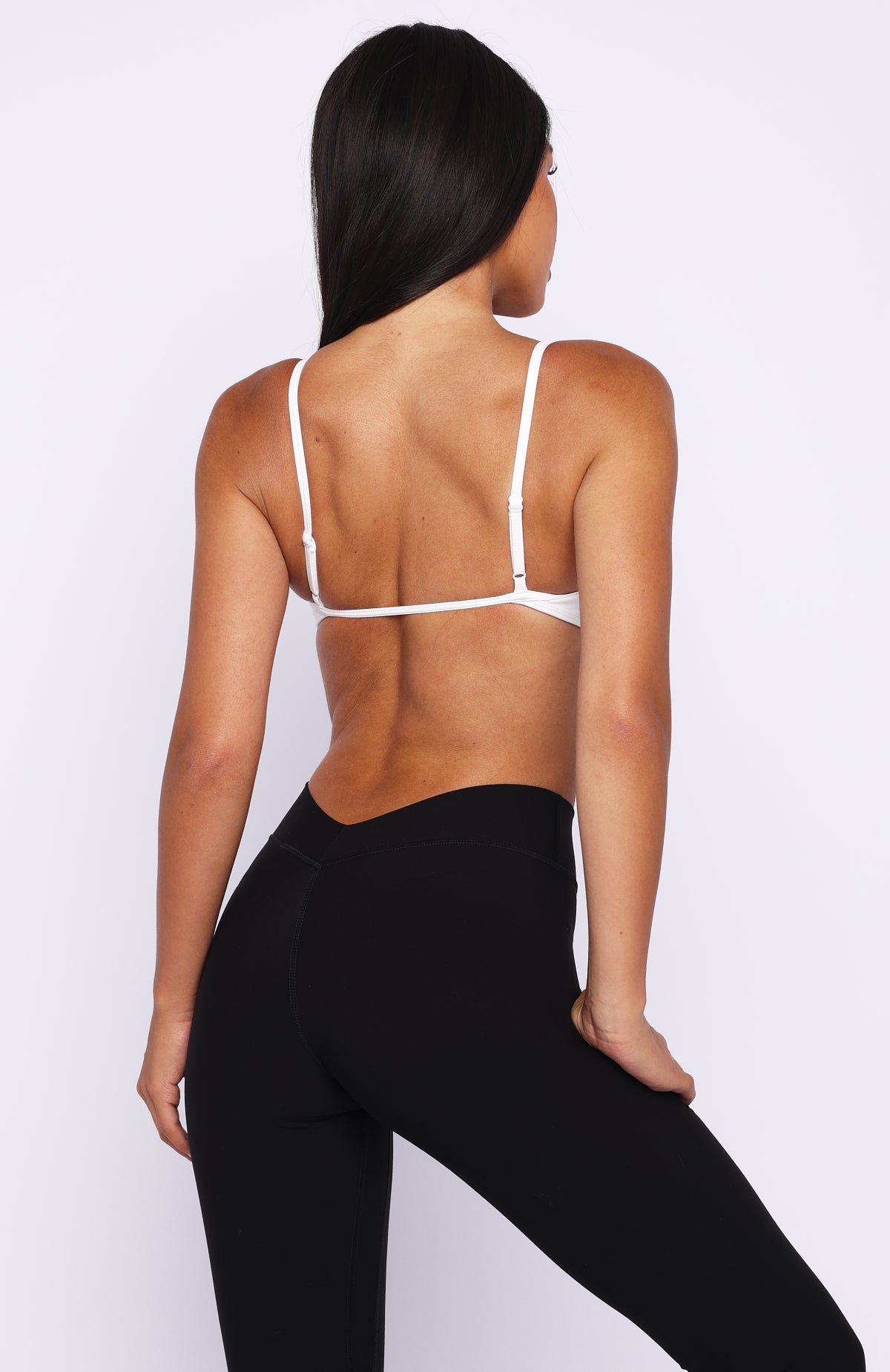 Swing Seamless Sports Bra White - Image 2