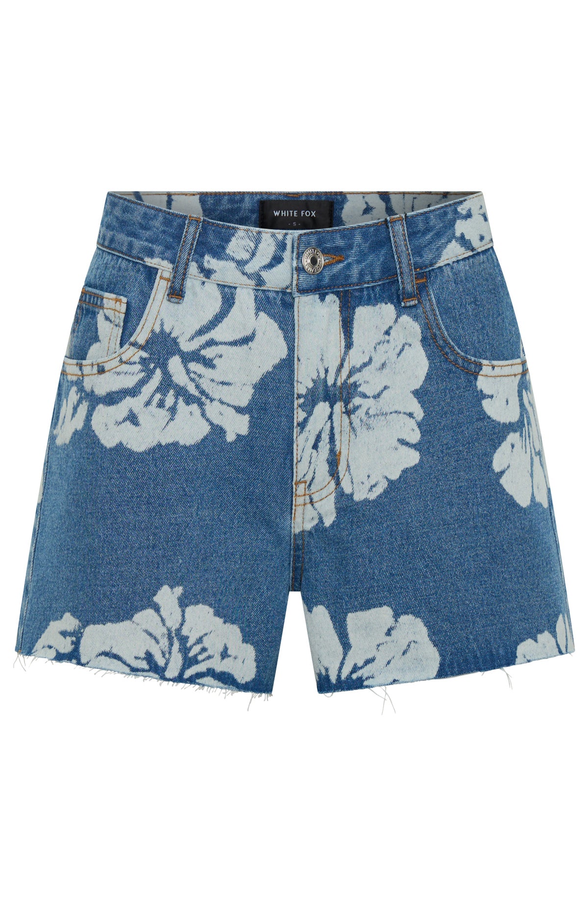 Take Me Home Denim Shorts Flower Print - Image 6