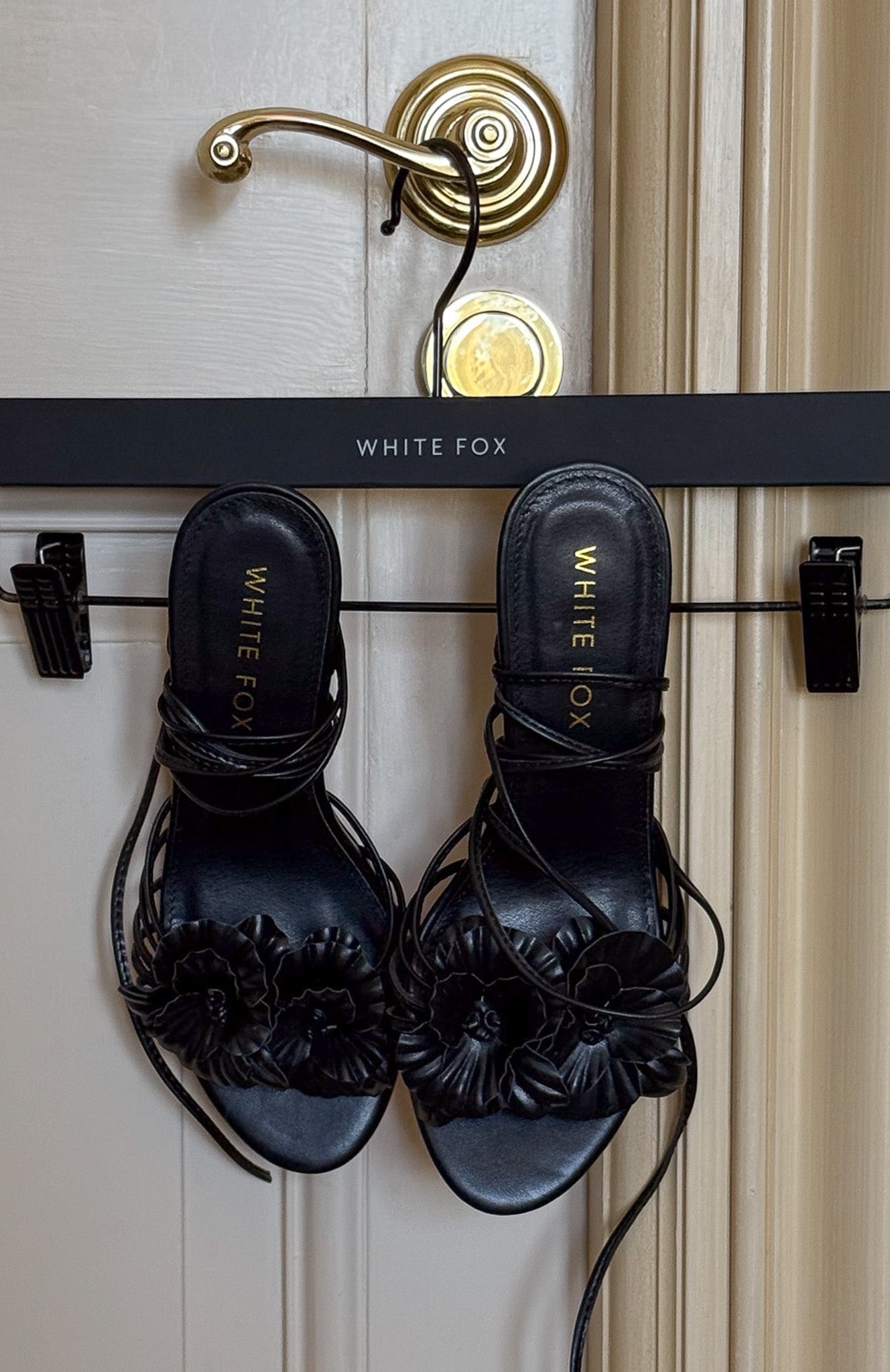 Tempest Wrap Heels Black - Image 5