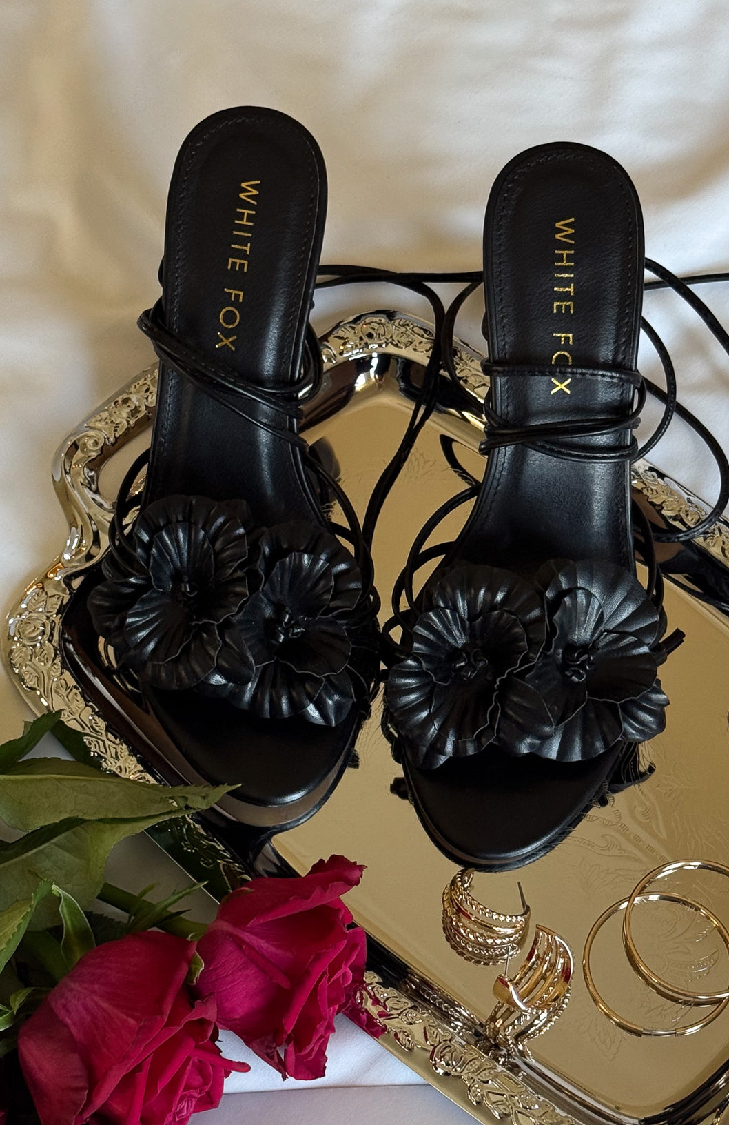 Tempest Wrap Heels Black - Image 6