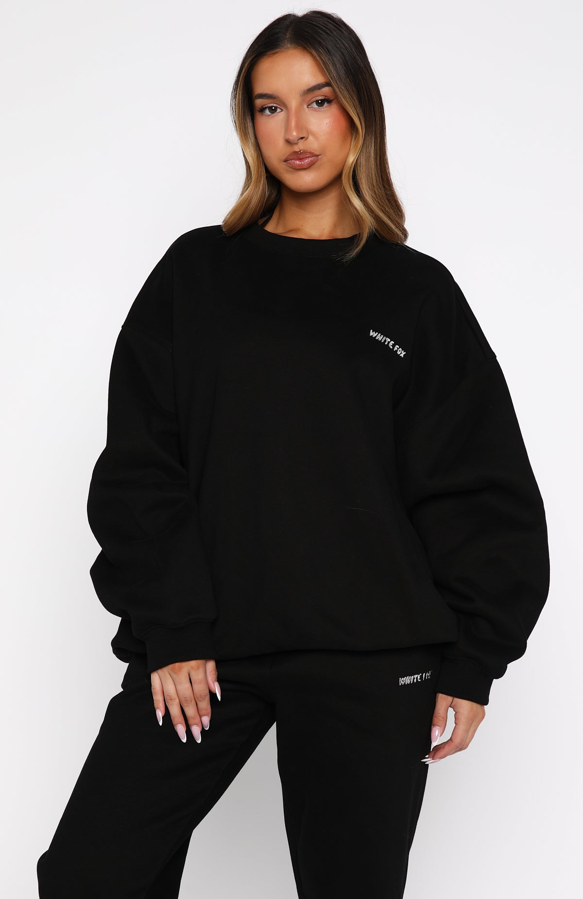 Test Drive Oversized Sweater Black - Image 2