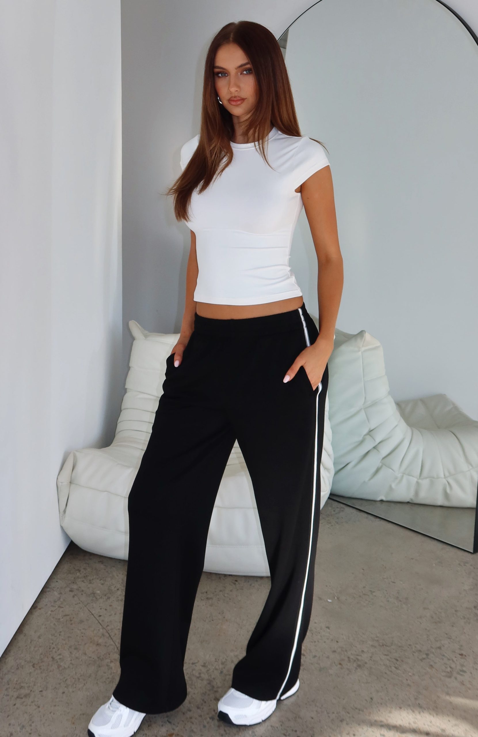 Travel Era Track Pants Black - Image 2