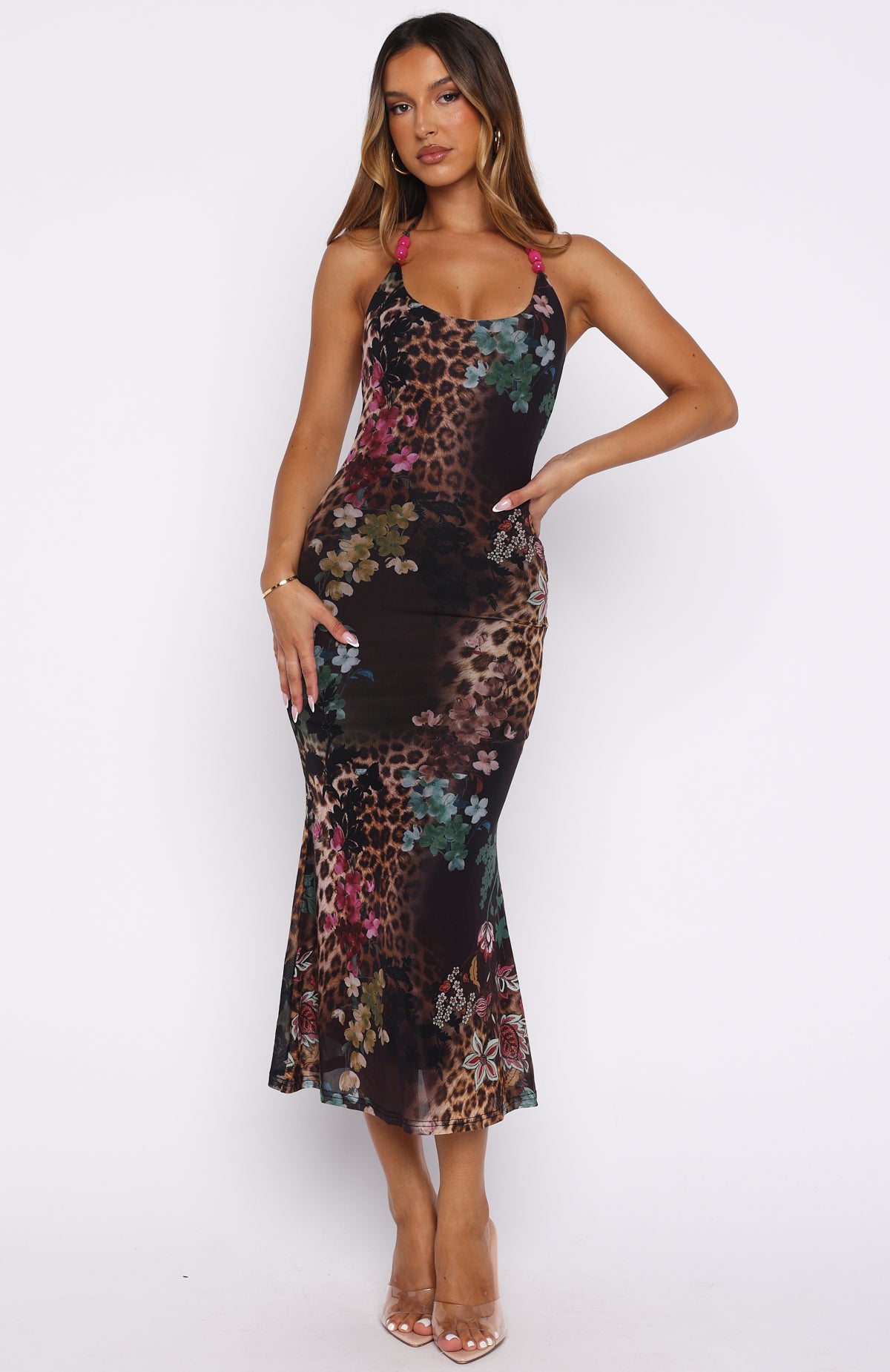 Tropic Like It's Hot Midi Dress Wildflower - Image 2