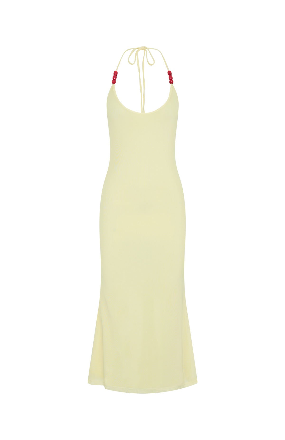 Tropic Like It's Hot Midi Dress Lemon - Image 8