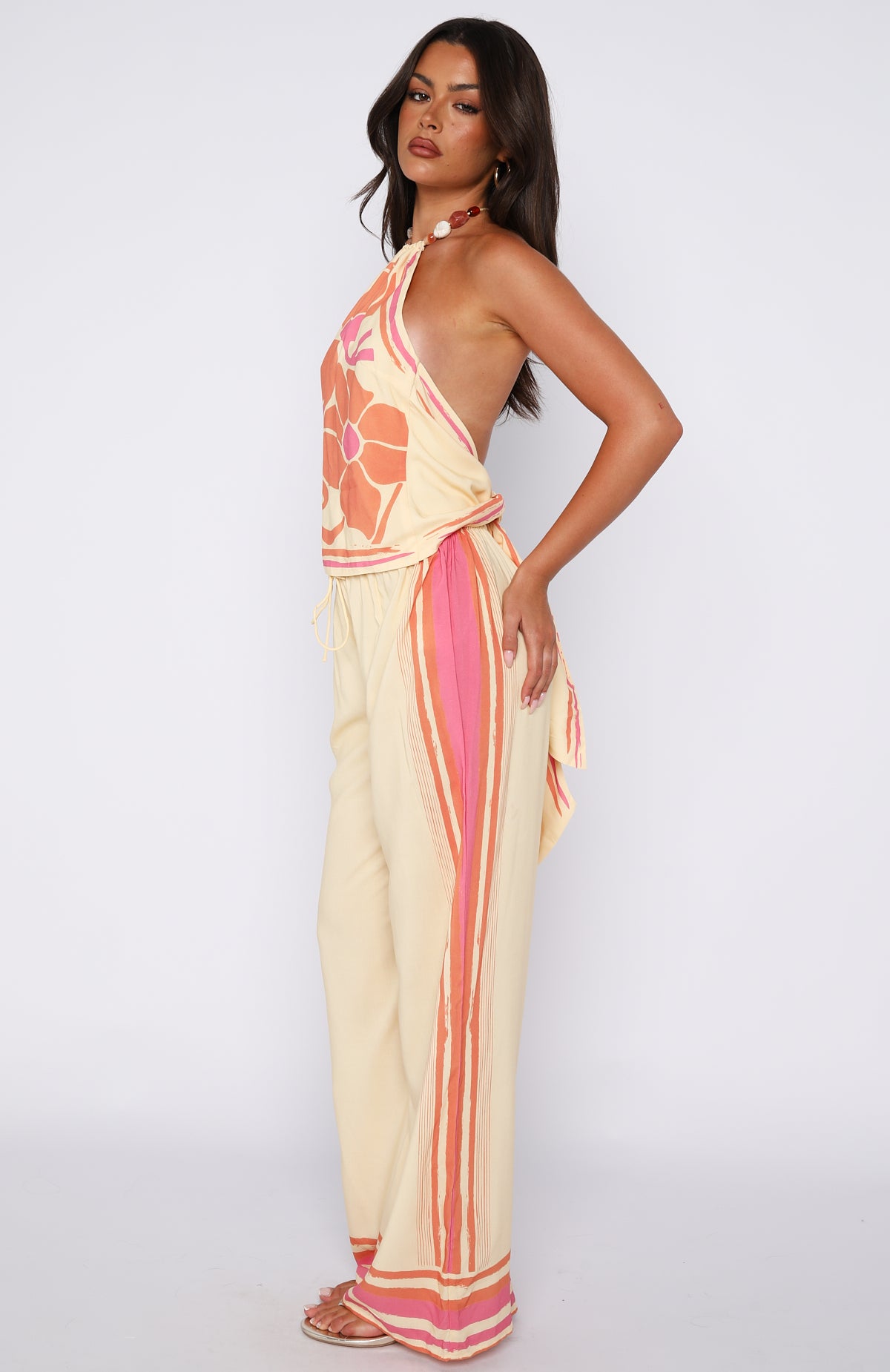 Tropic Muse Pants Lemon Symphony - Image 3