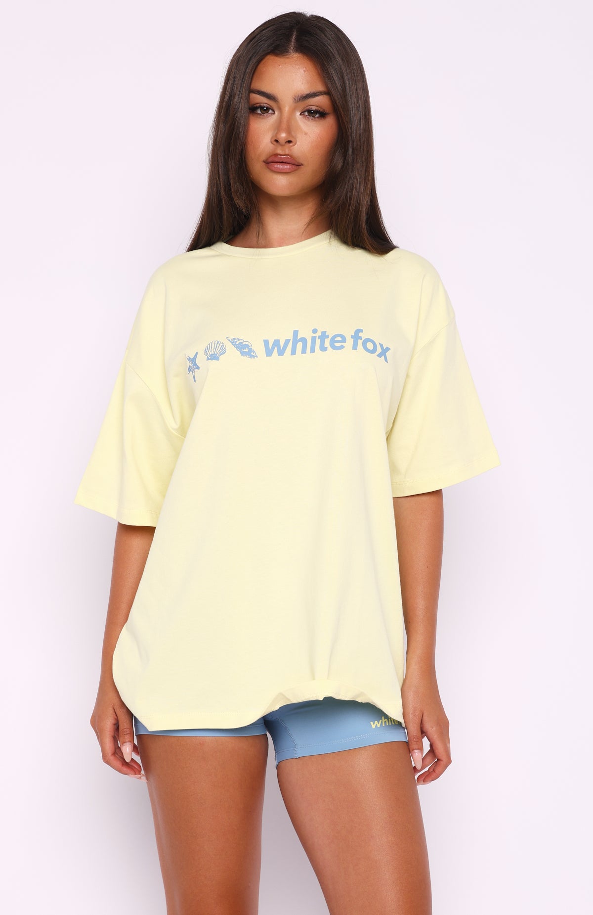 Tropic Rush Oversized Tee Lemon - Image 2