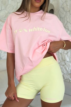 Tropic Rush Bike Shorts Lemon