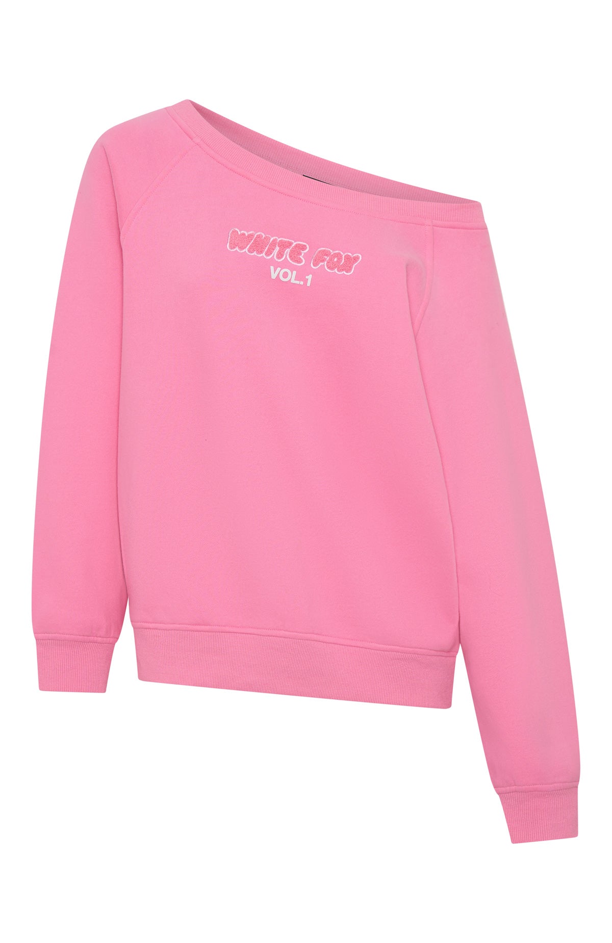 Vol. 1 Off Shoulder Sweater Bubblegum - Image 7